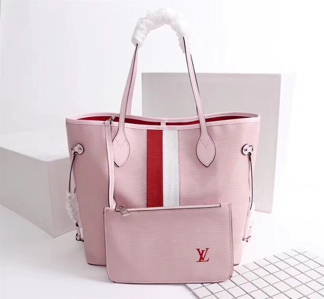 Louis Vuitton Neverfull Epi Leather MM 53763 pink