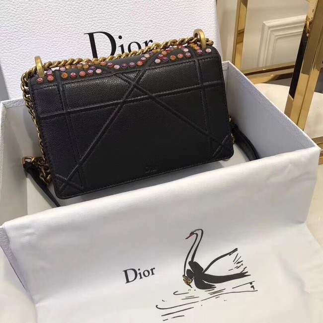 Dior SMALL DIORAMA BAG CALFSKIN M0421 black