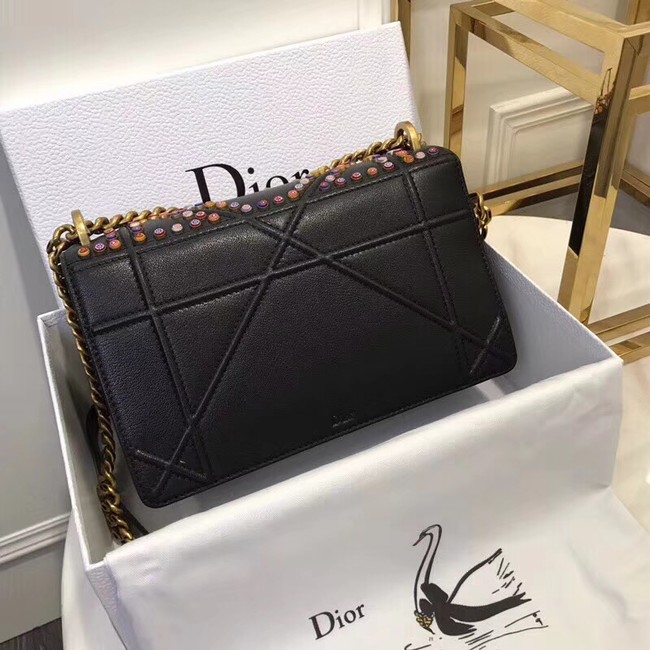 Dior SMALL DIORAMA BAG CALFSKIN M0422 black