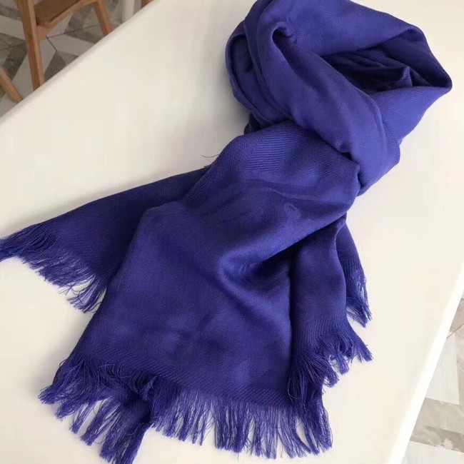 Hermes Silk scarf H919669 blue