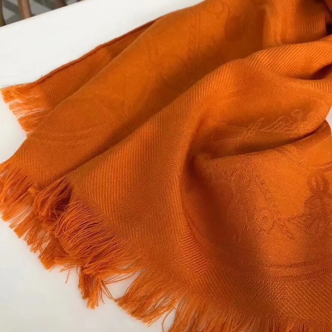 Hermes Silk scarf H919669 orange