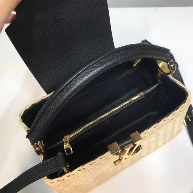 Louis vuitton original CAPUCINES PM M50011 black