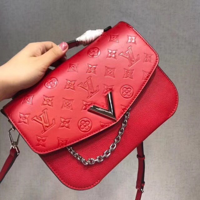 Louis Vuitton original leather M53382 red