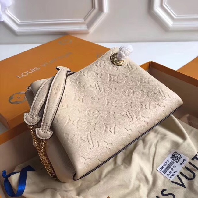 Louis vuitton original mongram empreinte PONTHIEU BB M43750 Apricot