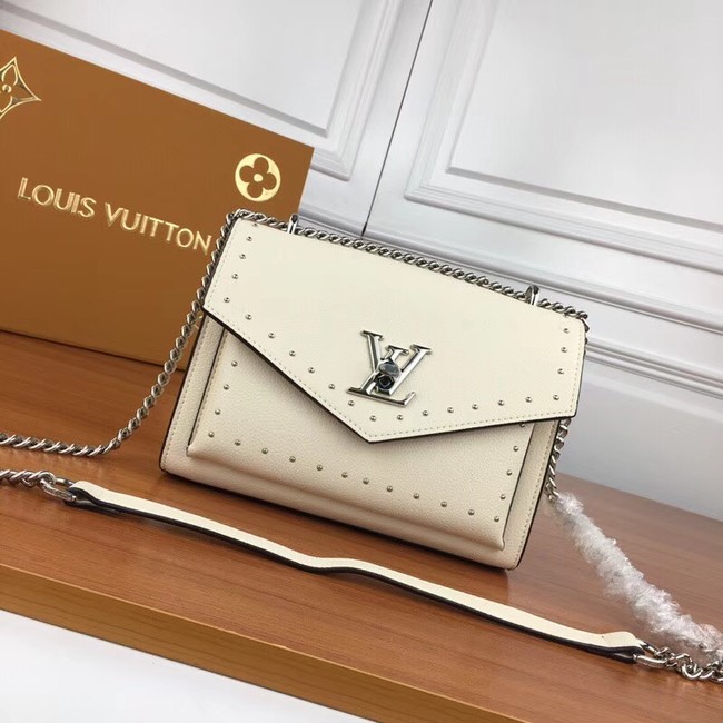 Louis vuitton MYLOCKME BB M51418 white