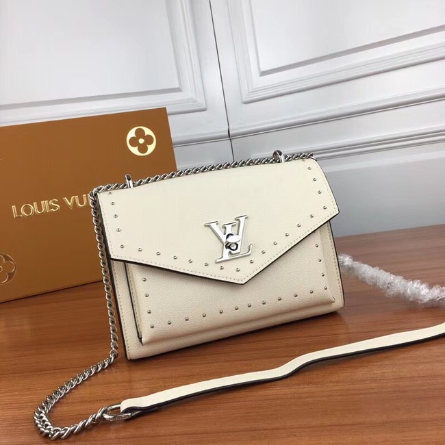 Louis vuitton MYLOCKME BB M51418 white