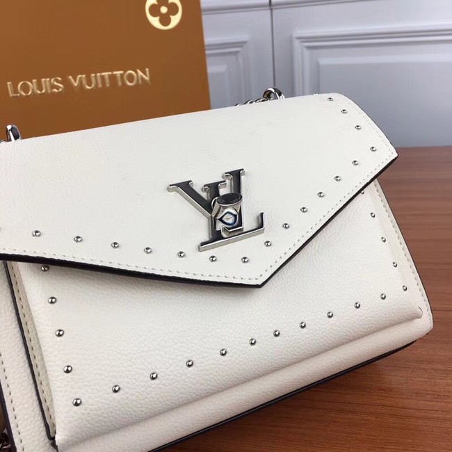 Louis vuitton MYLOCKME BB M51418 white