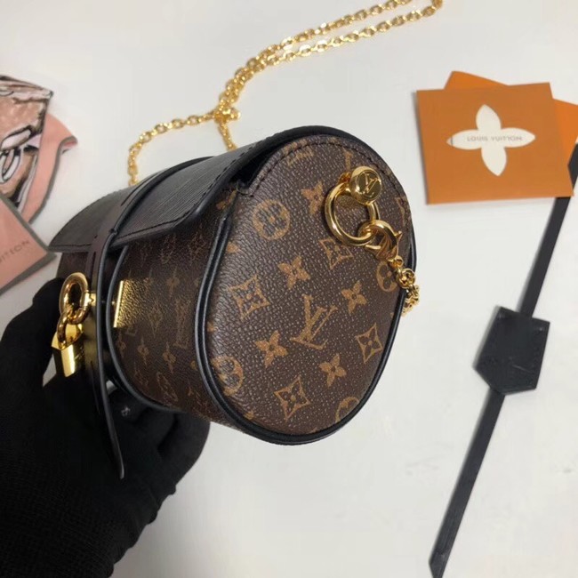 Louis vuitton monogram canvas GLASSES CASE M43903 black