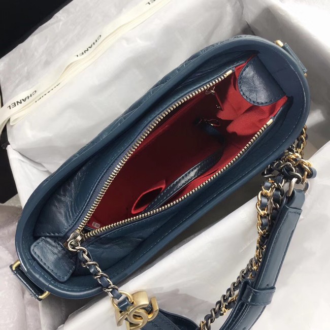 CHANEL GABRIELLE Original Small Hobo Bag A91810 Blue