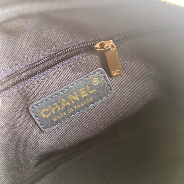 Chanel Original Camera Case Calfskin & Gold-Tone Metal A57659 navy blue