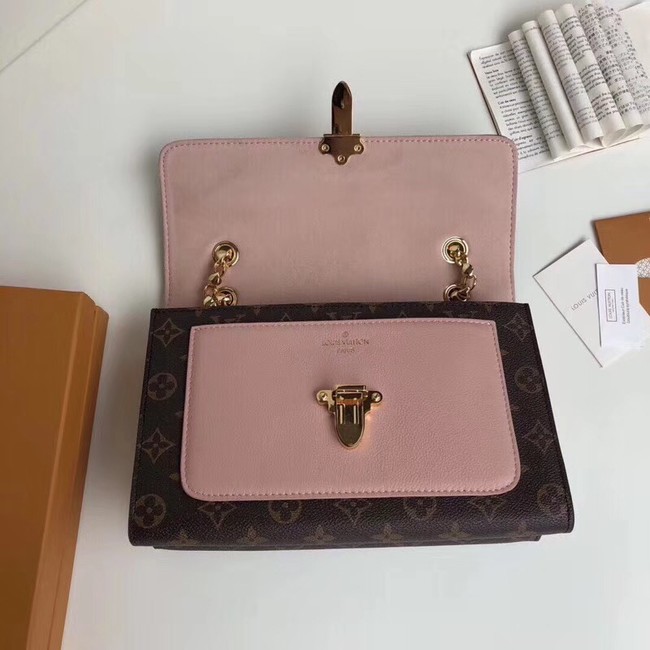 Louis vuitton original monogram victoire M41730 pink