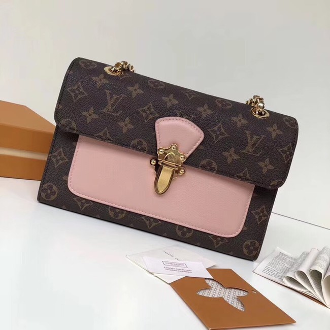 Louis vuitton original monogram victoire M41730 pink