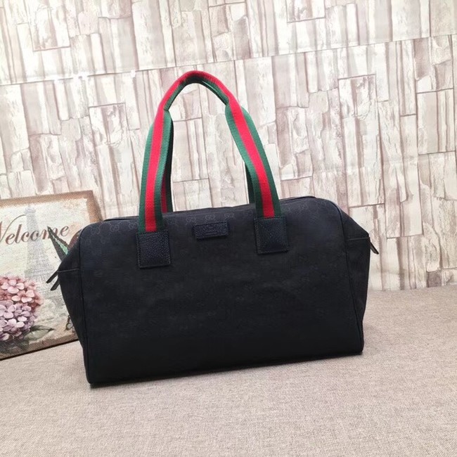 Gucci GG Supreme canvas Travelling bag 146310 black