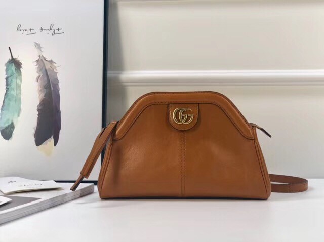 Gucci RE BELLE small shoulder bag 524620 brown