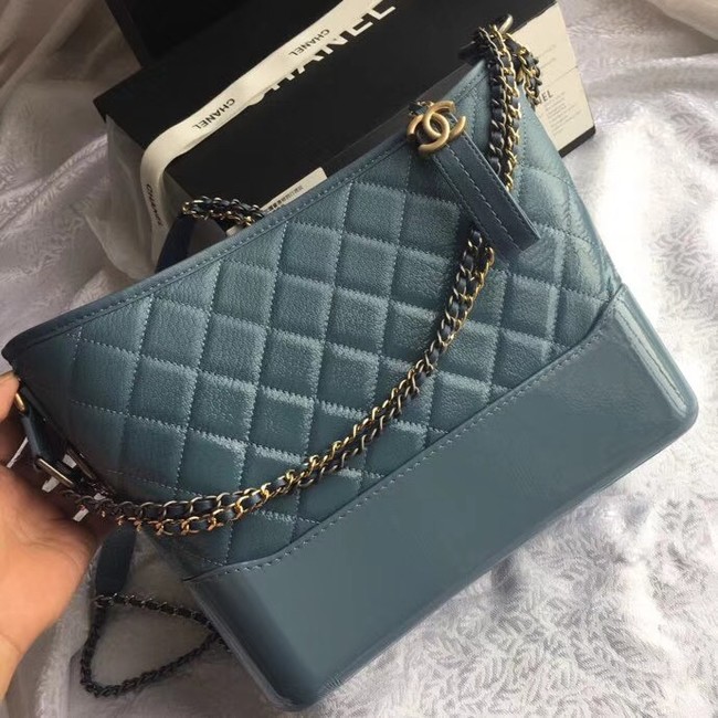 CHANEL GABRIELLE Hobo Bag Original A93824 blue