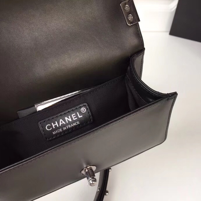 Chanel LE BOY Shoulder Bag Original A67085 black