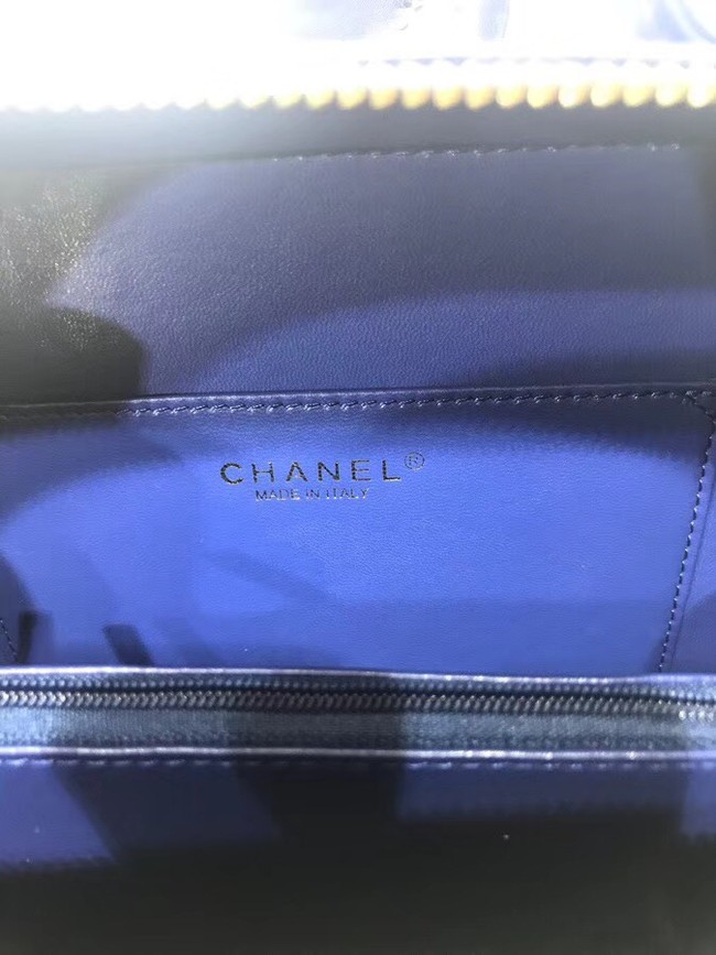 Chanel Vanity Case Original A93343 blue