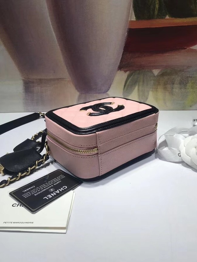 Chanel mini Vanity Case Original A93342 pink