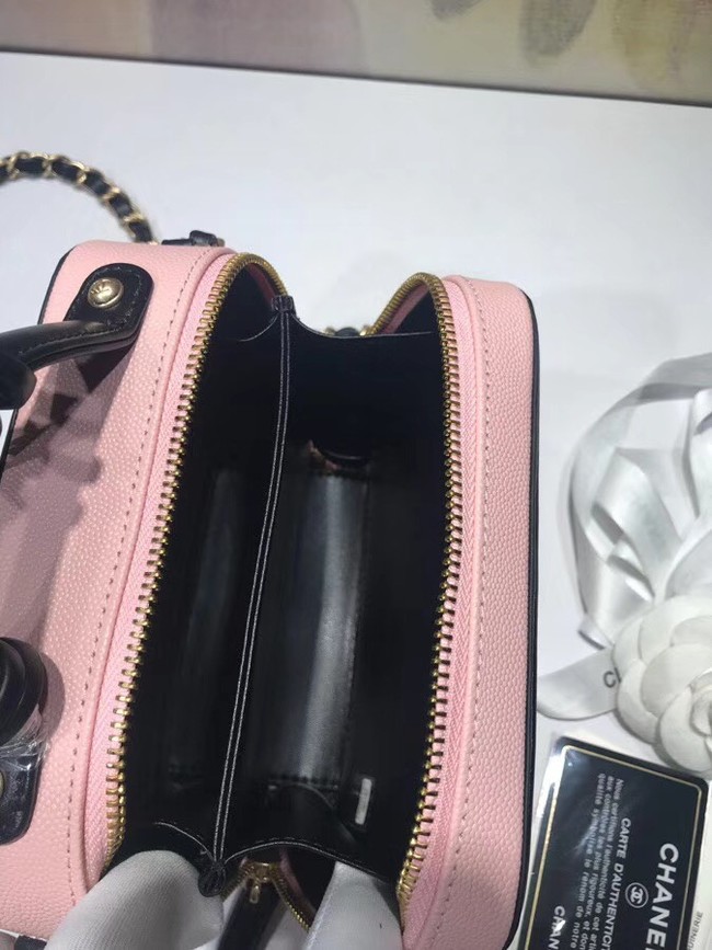 Chanel mini Vanity Case Original A93342 pink