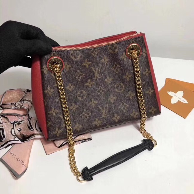 Louis Vuitton Monogram Canvas SURENE BB M43777 red