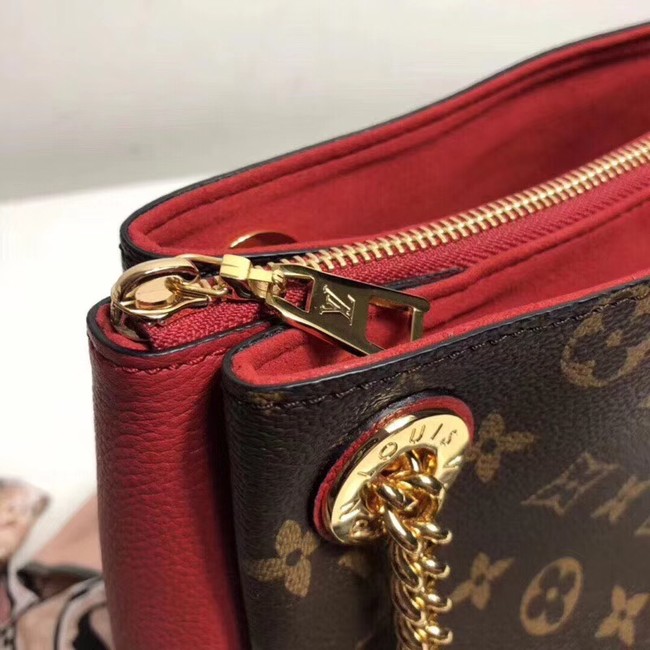 Louis Vuitton Monogram Canvas SURENE BB M43777 red