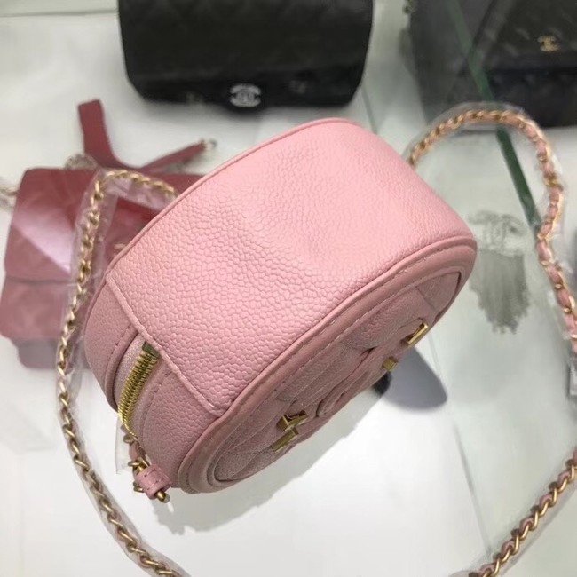 Chanel Original Clutch with Chain A81599 pink