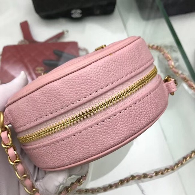 Chanel Original Clutch with Chain A81599 pink