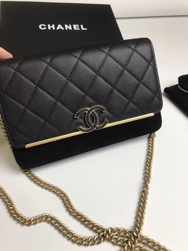 Chanel Wallet on Chain Original A70641 black