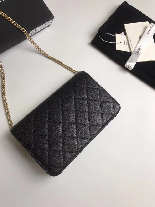 Chanel Wallet on Chain Original A70641 black