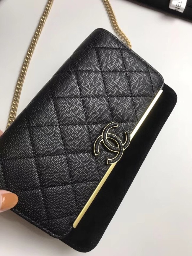 Chanel Wallet on Chain Original A70641 black