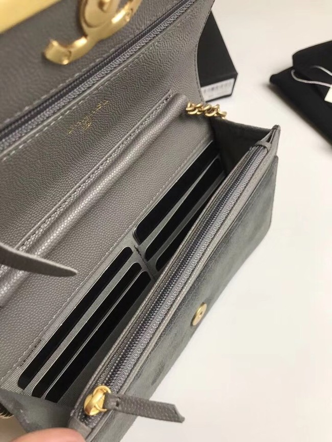 Chanel Wallet on Chain Original A70641 grey