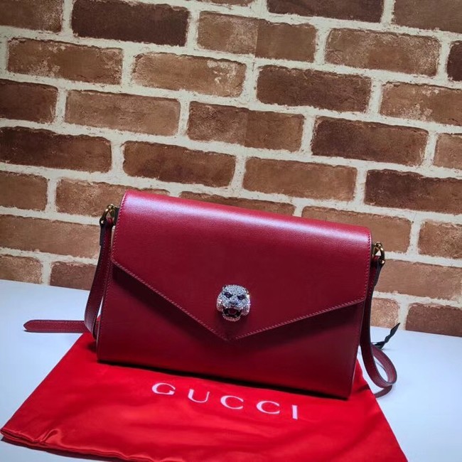 Gucci Medium shoulder bag 527857 red