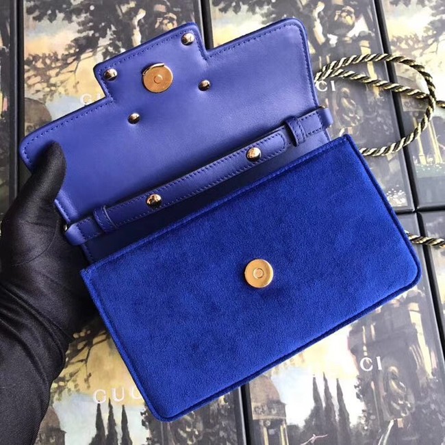 Gucci Shoulder bag with Square G 544242 Blue