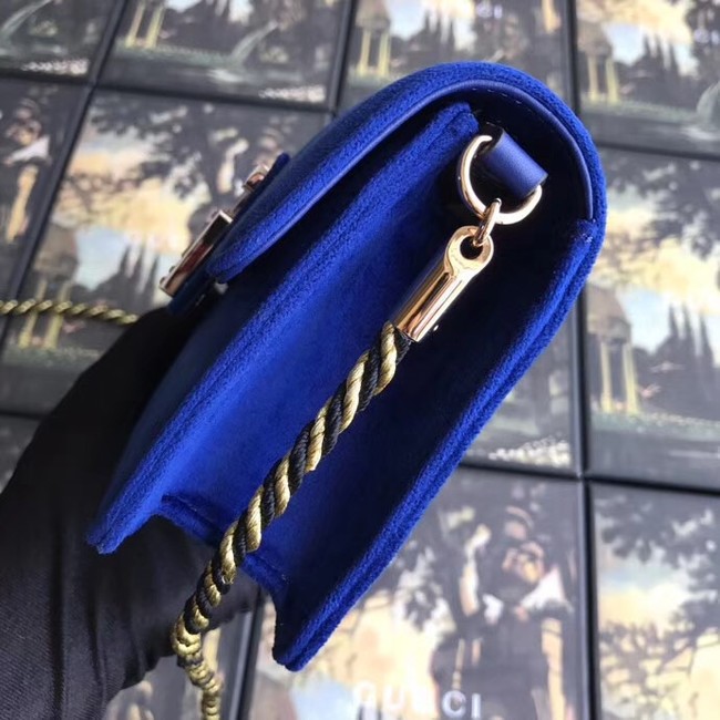 Gucci Shoulder bag with Square G 544242 Blue