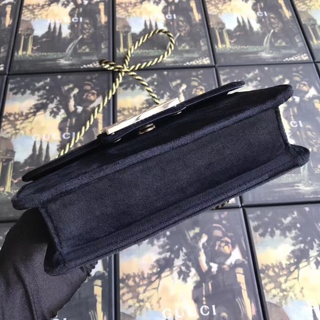 Gucci Shoulder bag with Square G 544242 black