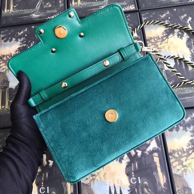 Gucci Shoulder bag with Square G 544242 green