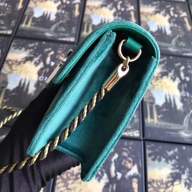 Gucci Shoulder bag with Square G 544242 green