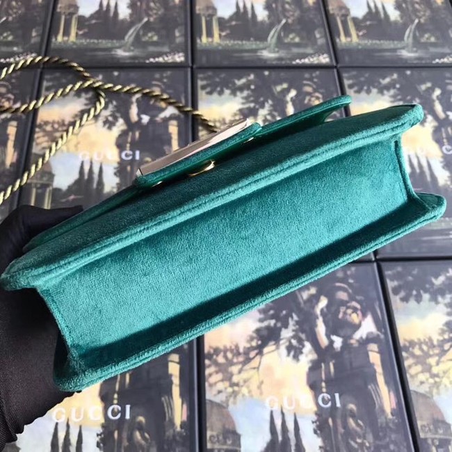 Gucci Shoulder bag with Square G 544242 green