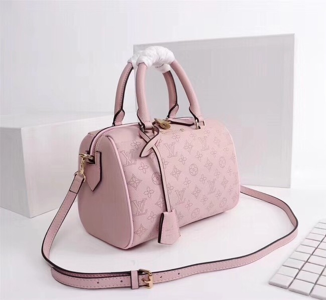 Louis Vuitton Mahina Leather SPEEDY BANDOULIERE 30 M40431 pink