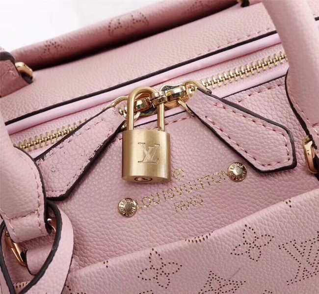 Louis Vuitton Mahina Leather SPEEDY BANDOULIERE 30 M40431 pink