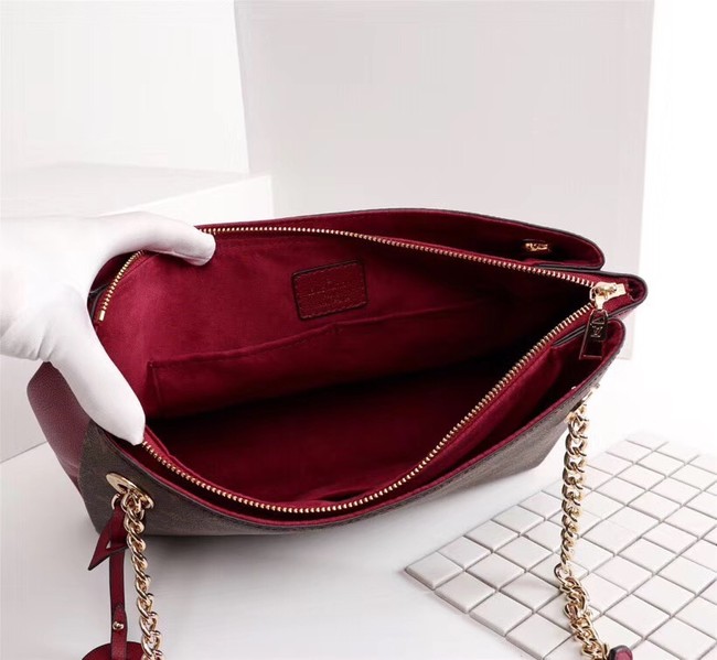 Louis vuitton monogram canvas SURENE MM M43755 Bordeaux