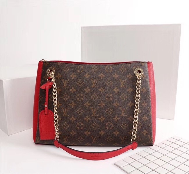 Louis vuitton monogram canvas SURENE MM M43755 red