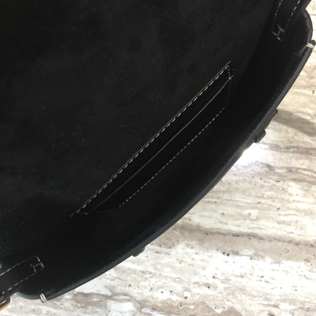 Celine Original Leather mini Shoulder Bag 3694 black