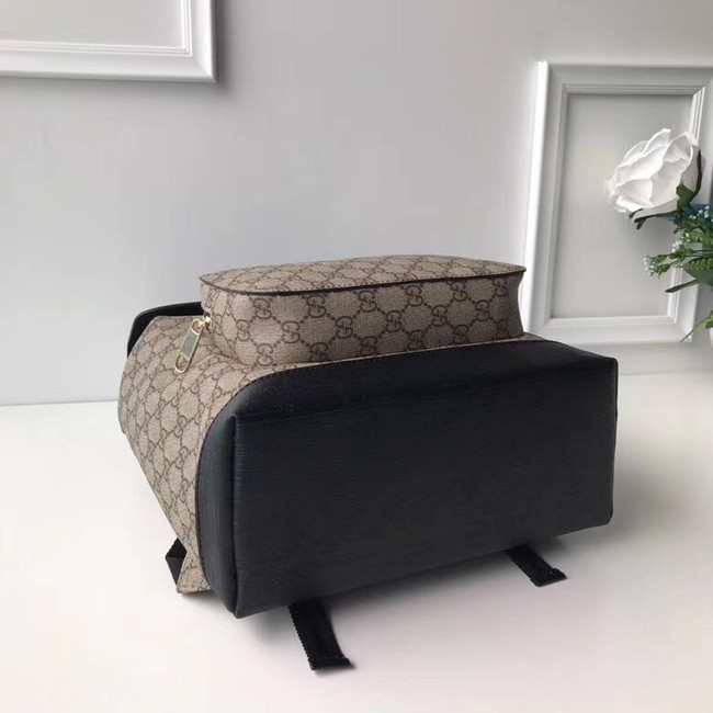 GUCCI GG Canvas Backpack 406398 black