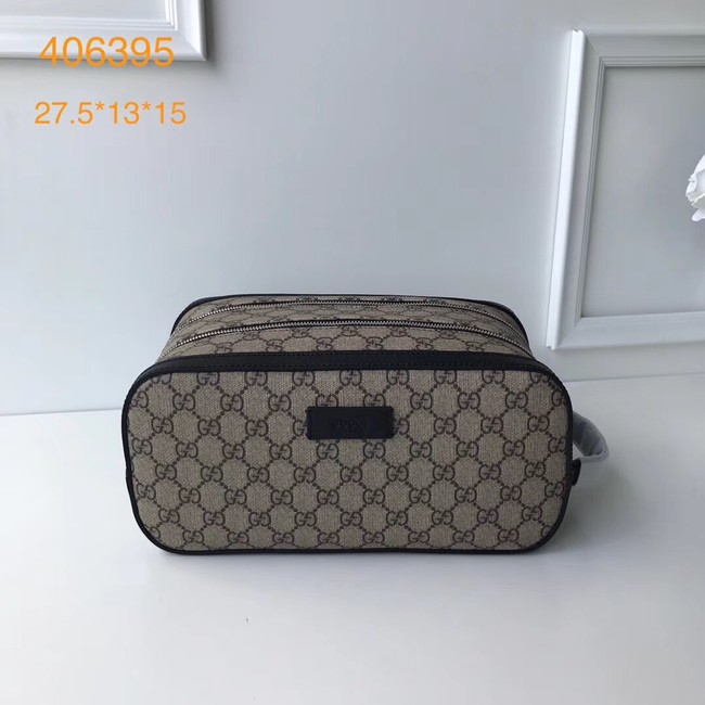 GUCCI GG Supreme toiletry case 406395