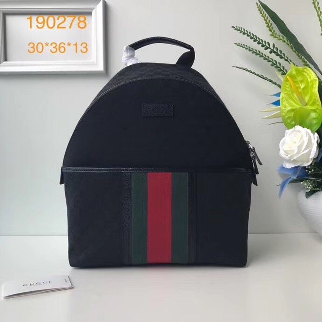 Gucci GG Supreme backpack 190278 black