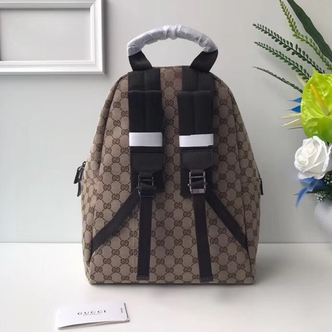 Gucci GG Supreme backpack 190278 brown