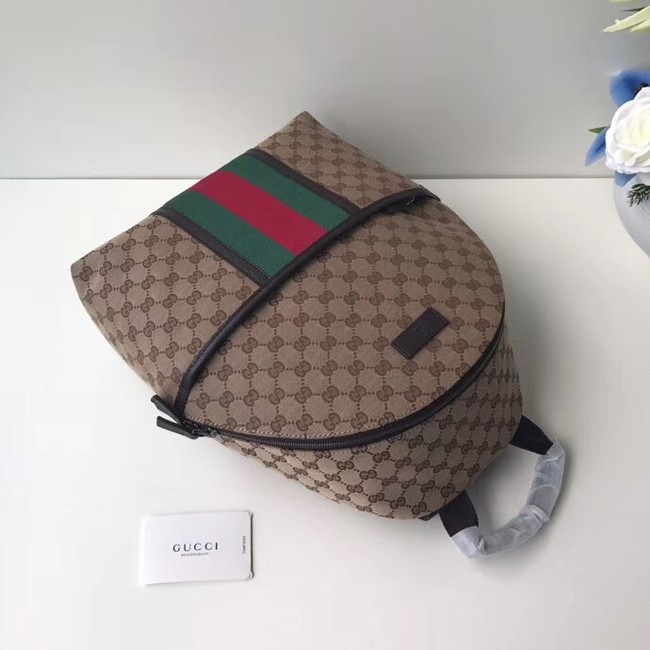 Gucci GG Supreme backpack 190278 brown