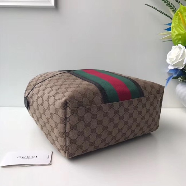 Gucci GG Supreme backpack 190278 brown