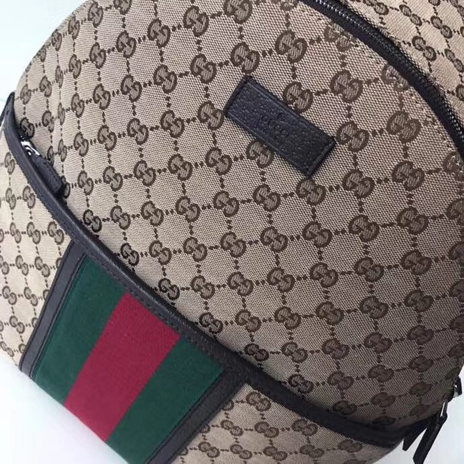 Gucci GG Supreme backpack 190278 brown